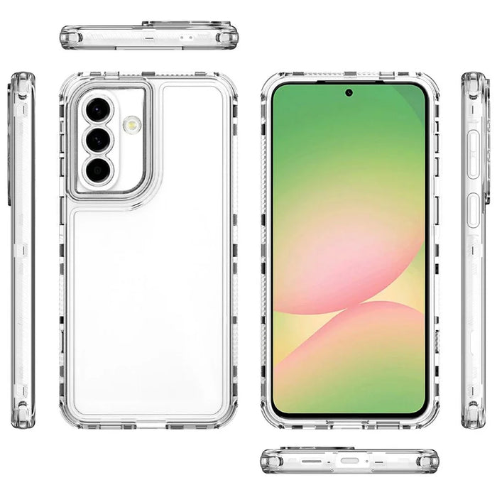 For Samsung Galaxy A57 5G Clear Case Anti Scratch Acrylic TPU Phone Cover - 6