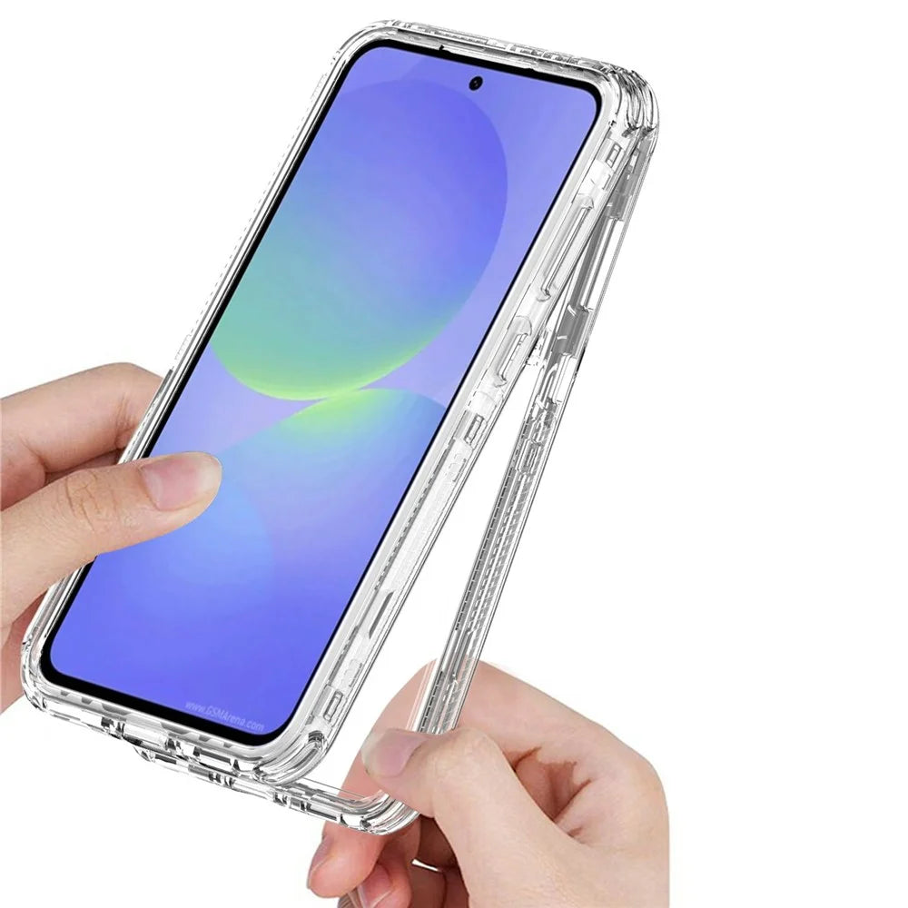 Clear Case for Samsung Galaxy A37 5G / A36 5G / A56 5G Anti Scratch Acrylic TPU Phone Cover - 3
