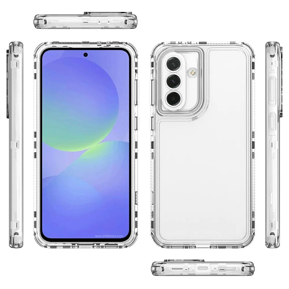 Clear Case for Samsung Galaxy A37 5G / A36 5G / A56 5G Anti Scratch Acrylic TPU Phone Cover - 6