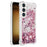 For Samsung Galaxy S26+ TPU Case Glitter Quicksand Shockproof Phone Back Cover - Rose Gold / Hearts - 1