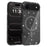 For iPhone Air Magnetic Case Glitter Design TPU PC PET Drop Proof Phone Cover - Black - 1