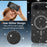 For iPhone Air Magnetic Case Glitter Design TPU PC PET Drop Proof Phone Cover - Black - 2