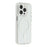 For iPhone 15 Pro Max Magnetic Case TPU PC Clear Phone Cover with Metal Buttons - White - 1