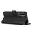 Leather Phone Case For Samsung Galaxy A57 5G Foldable Stand Wallet Flip Cover with Strap - Black - 3