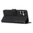 Leather Phone Case For Samsung Galaxy S26+ Foldable Stand Wallet Flip Cover with Strap - Black - 3