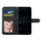 Leather Phone Case For Samsung Galaxy S26 Ultra Foldable Stand Wallet Flip Cover with Strap - Black - 2
