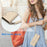 For Samsung Galaxy A57 5G Wallet Case Cats Imprint Leather Phone Cover with Strap - Beige - 4