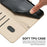 Wallet Case For Samsung Galaxy S26 Cats Imprint Leather Phone Cover with Strap - Beige - 6
