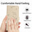 Wallet Case For Samsung Galaxy S26 Cats Imprint Leather Phone Cover with Strap - Beige - 7