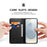DUX DUCIS For Samsung Galaxy S26+ Case  Hivo Series Cowhide Leather RFID Blocking Wallet Stand Flip Phone Cover - Black - 2