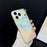 For iPhone 17 Pro Max Magnetic Case Drop-Resistant TPU PC Phone Cover IMD 4-Color Geometric Gradient Design - Style B - 2