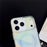 For iPhone 17 Pro Max Magnetic Case Drop-Resistant TPU PC Phone Cover IMD 4-Color Geometric Gradient Design - Style B - 5