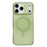 For iPhone 17 Pro Magnetic Case IMD Sparkling Decor TPU + PC Phone Cover - Green - 1