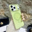 For iPhone 17 Pro Max Magnetic Case IMD Sparkling Decor TPU + PC Phone Cover - Green - 2