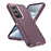 For Samsung Galaxy S26+ Case PC + Silicone + EVA Drop Protection Phone Cover -  Purple + Pink - 2