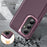 For Samsung Galaxy S26+ Case PC + Silicone + EVA Drop Protection Phone Cover -  Purple + Pink - 6