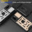 AMORUS For OnePlus 15R 5G Case Kickstand PC + TPU Phone Cover with Camera Lens Slider - Black - 7