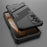For Samsung Galaxy A16 5G  /  A16 4G Case PC + TPU Shockproof Phone Cover with Kickstand - Black - 4