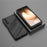 For Samsung Galaxy A16 5G  /  A16 4G Case PC + TPU Shockproof Phone Cover with Kickstand - Black - 5