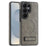For Samsung Galaxy S26 Ultra Magnetic Case with Folded Kickstand PC Silicone Leather Phone Back Cover - Titanium Grey - 1