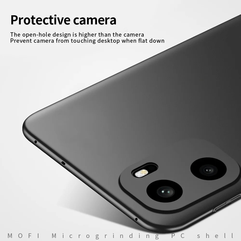 MOFI For OnePlus Ace 6 5G Phone Case  Shield Matte Series Ultra Slim PC Protective Cover - Black - 2