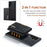 DG.MING M2 Series Protective Case for Samsung Galaxy S23 Ultra Detachable Wallet Phone Case Anti-Drop Shockproof Cover with Kickstand - Black - 7