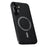For Samsung Galaxy A57 5G Case PU TPU PC Phone Back Cover with Metal Lens Frame - Black - 2