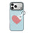 DUX DUCIS For iPhone 17 Pro Case  Luvy Series PU Leather + PC Phone Case with Finger Ring / Strap - Sky Blue & Heart - 2