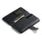 DG.MING For Samsung Galaxy S23 Detachable Split Leather Case Stand Wallet Full Protection Phone Cover - Black - 6
