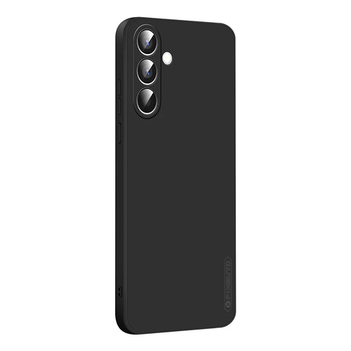 PINWUYO For Samsung Galaxy A57 5G Phone Case  Soft Matte TPU Mobile Back Cover - Black - 1