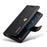 DG.MING For Samsung Galaxy S23+ Split Leather Stand Phone Case Stand Feature Magnetic Clasp Cover - Black - 4