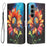 For Samsung Galaxy S26+ Wallet Case Pattern Printing PU Leather Phone Cover with Lanyard - Sunflower - 1