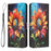 For Samsung Galaxy S26 Wallet Case Pattern Printing PU Leather Phone Cover with Lanyard - Sunflower - 3