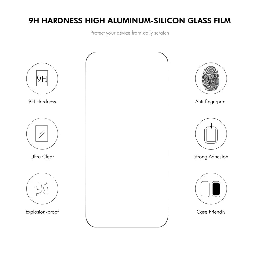 ENKAY HAT PRINCE For Samsung Galaxy A37 5G   Magnetic Case with 9H Tempered Glass PC TPU Matte Phone Cover - Black - 7