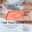 For Samsung Galaxy S26+ Magnetic Case Foldable Kickstand Matte PC + TPU Phone Cover - Orange - 2