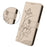 For Google Pixel 10a Case Wallet Stand Lotus Imprint Leather Phone Cover with Wrist Strap - Beige - 2