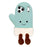 For iPhone 18 Pro Max / 17 Pro Max Case Cute Mitten Design Shockproof Silicone Phone Back Cover - 1
