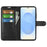 For Samsung Galaxy S26+ Case Wallet Stand Litchi Texture Shockproof Leather Phone Cover - Black - 2