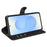 For Samsung Galaxy S26+ Case Wallet Stand Litchi Texture Shockproof Leather Phone Cover - Black - 3