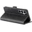 For Samsung Galaxy S26+ Case Calf Texture Leather Wallet Phone Cover - Black - 4