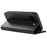 For Google Pixel 10a Case Crazy Horse Texture Stand Leather Phone Cover - Black - 4