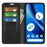 For Google Pixel 10a Case Skin Touch Leather Wallet Phone Cover - Black - 2