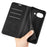 For Google Pixel 10a Case Skin Touch Leather Wallet Phone Cover - Black - 5