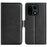 For OnePlus 15 5G Case Calf Texture Leather Wallet Phone Cover - Black - 1