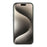 For iPhone 15 Magnetic Case TPU + Acrylic Hybrid Phone Shell - Grey - 2
