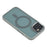 For iPhone 15 Magnetic Case TPU + Acrylic Hybrid Phone Shell - Grey - 5