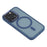 For iPhone 14 Pro Magnetic Case TPU + Acrylic Hybrid Phone Shell - Blue - 4