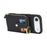 For iPhone Air Case with Zipper Pouch  /  Ring Kickstand  /  Strap Litchi Texture PU + TPU Phone Cover - Black - 3