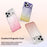 For iPhone 17 Pro Max Magnetic Case Gradient Color Hard PC Phone Back Cover - Pink - 2