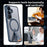 For Samsung Galaxy S26 Magnetic Case Kickstand TPU + Acrylic Phone Cover - Blue - 2